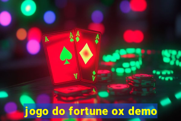 jogo do fortune ox demo